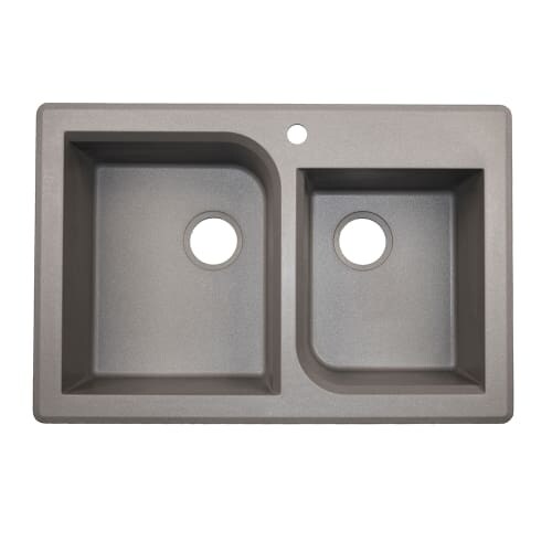 Sinks Swanstone White Composite Undermount Single Bowl 1Basin